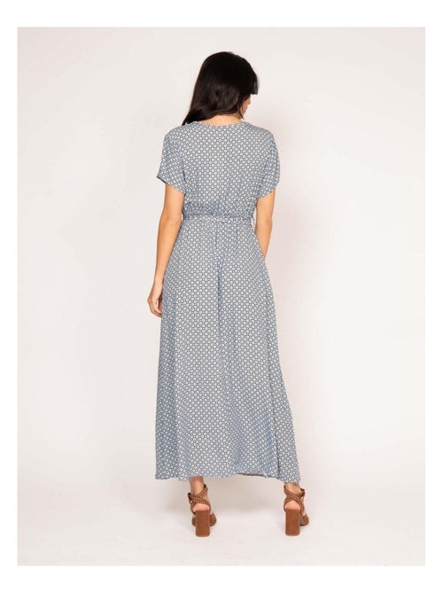Robe longue cache coeur motifs icare - Kiabi
