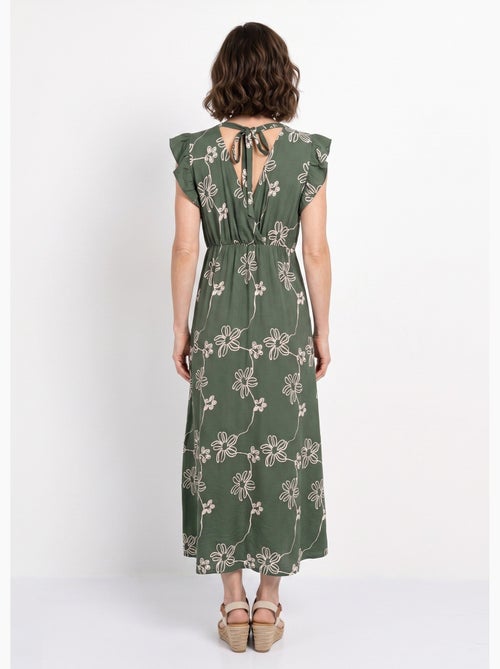 Robe longue cache c¿ur motif fleurs - AFIBEL - Kiabi Robe longue cache c¿ur motif fleurs - AFIBEL - Kiabi