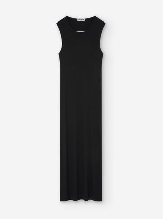 Robe Longue Côtelée