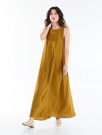 Robe longue coupe ample