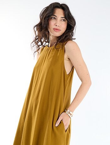 Robe longue coupe ample