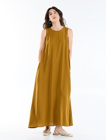 Robe longue coupe ample