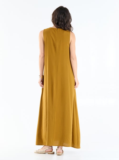 Robe longue coupe ample - Kiabi