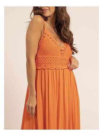 Robe longue crochet IGRALA