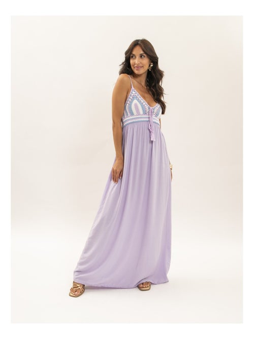 Robe longue crochet IVELLE - Kiabi