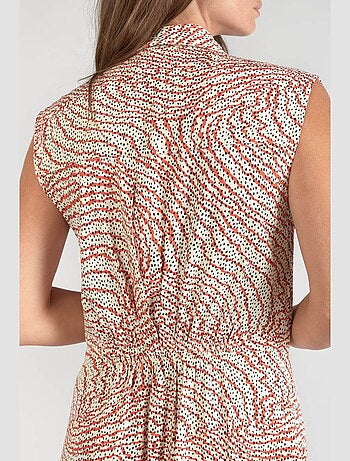 Robe longue CUOCO droite 'Le Temps Des Cerises'