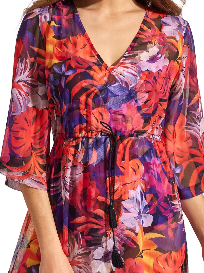 Robe longue de plage BABILONIA Blanc - Kiabi