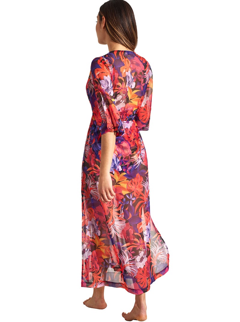 Robe longue de plage BABILONIA Noir - Kiabi