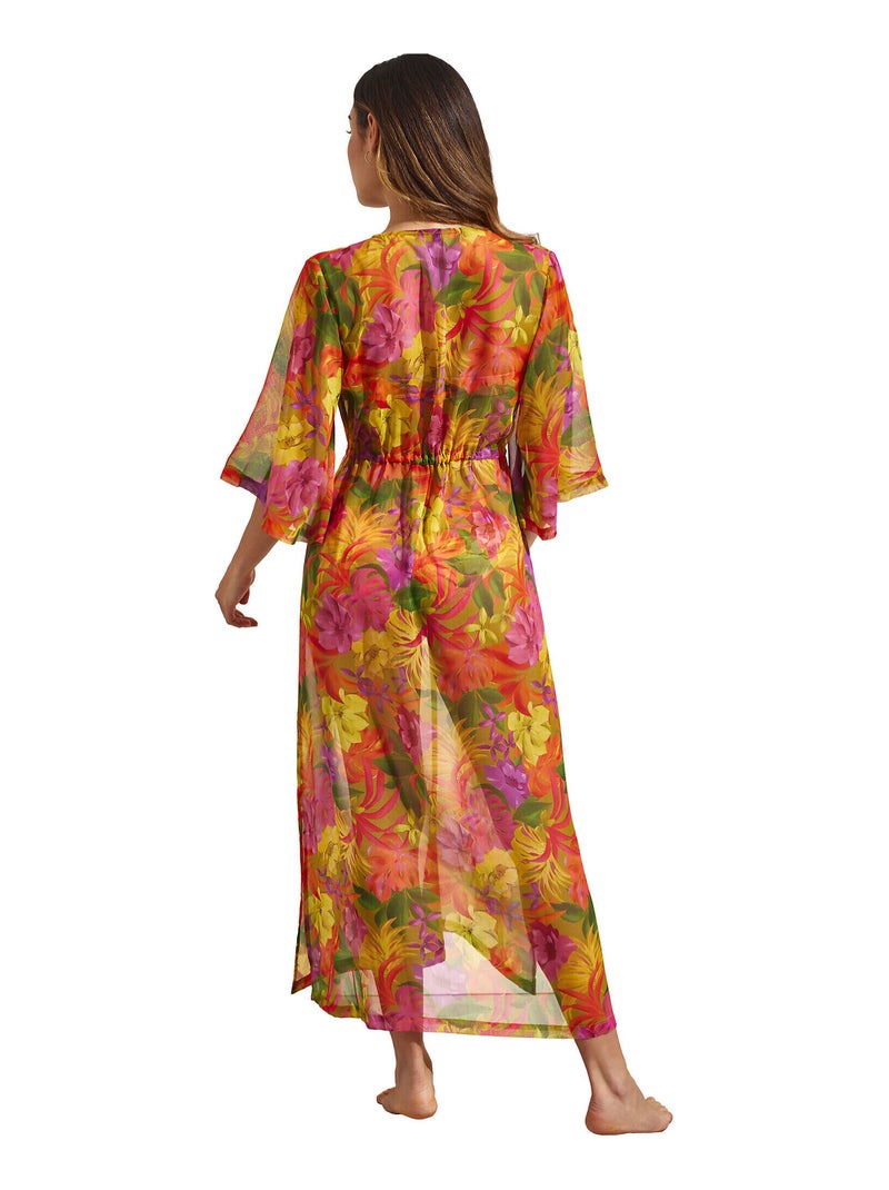 Robe longue de plage BABILONIA Rose fushia - Kiabi