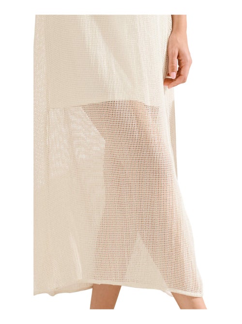 Robe longue de plage manches courtes MALAGA - Kiabi