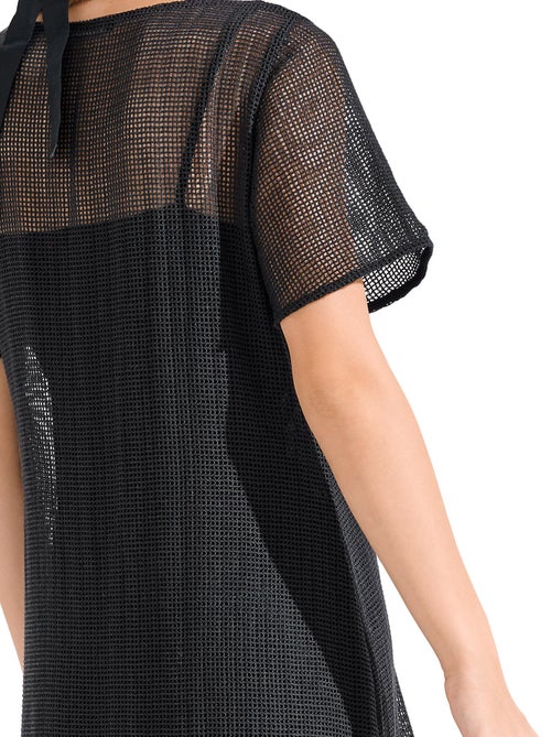 Robe longue de plage manches courtes MALAGA - Kiabi