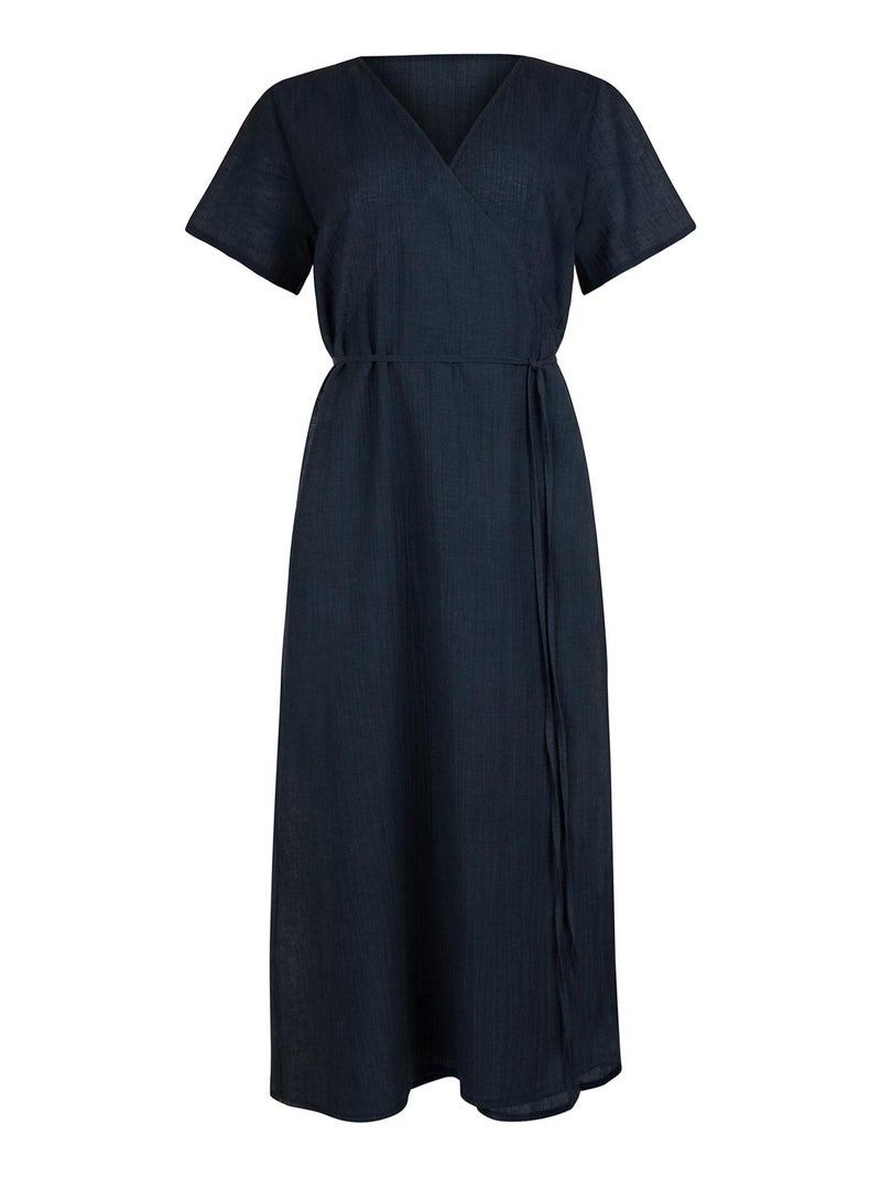 Robe longue de plage Normandie Bleu - Kiabi