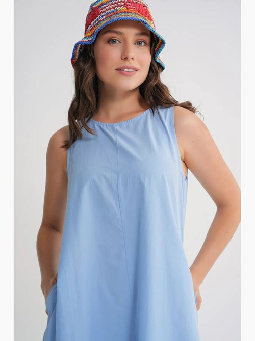 Robe longue décontractée avec fermeture à boutons et poches mixray - Kiabi Robe longue décontractée avec fermeture à boutons et poches mixray - Kiabi