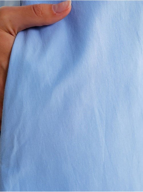 Robe longue décontractée avec fermeture à boutons et poches mixray - Kiabi Robe longue décontractée avec fermeture à boutons et poches mixray - Kiabi