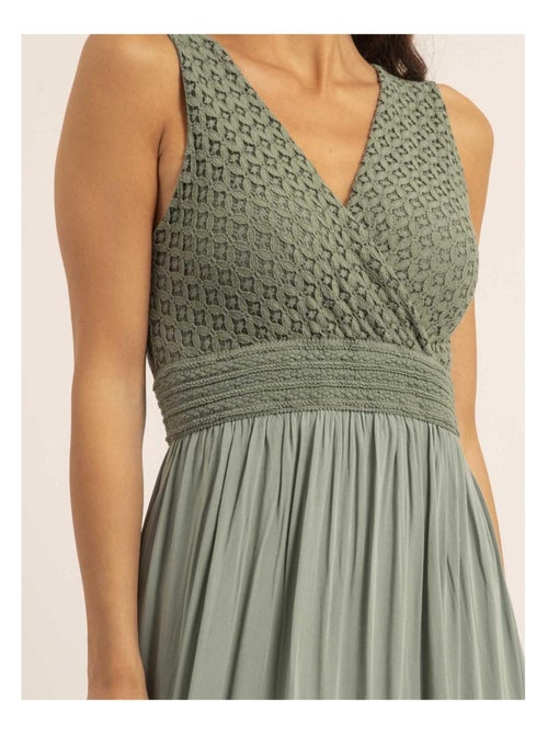 Robe longue dentelle IPALENE - Kiabi