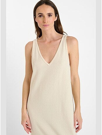 Robe longue DIEGA droite 'Le Temps Des Cerises'