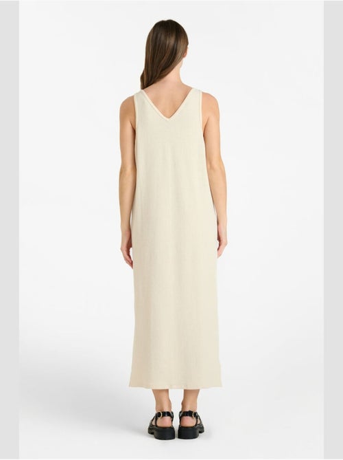 Robe longue diega droite 'le temps des cerises' - Kiabi