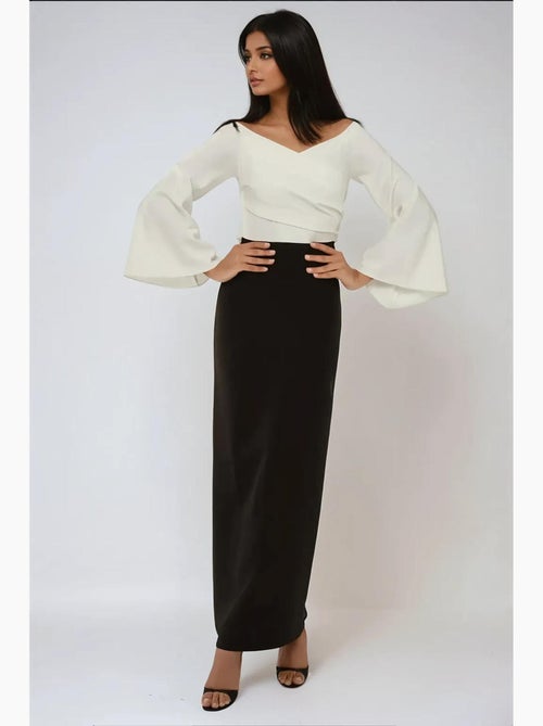 Robe longue élégante et exclusive sur mesure hiccup - Kiabi