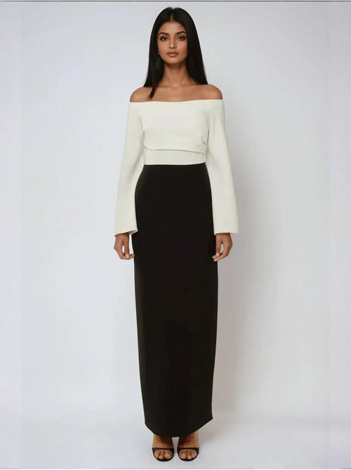 Robe longue élégante et exclusive sur mesure - Kiabi