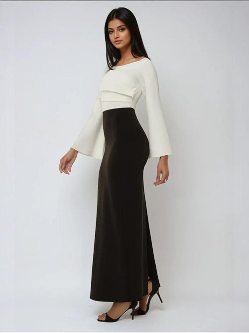 Robe longue élégante et exclusive sur mesure - Kiabi