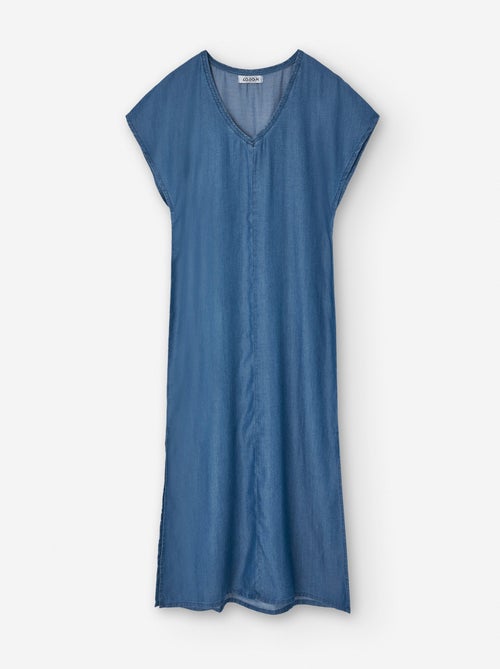 Robe Longue en denim Léger - Kiabi