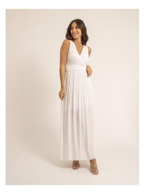 Robe longue en dentelle IPALENE - Kiabi