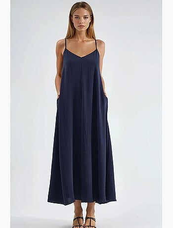 Robe longue en forme de a hiccup