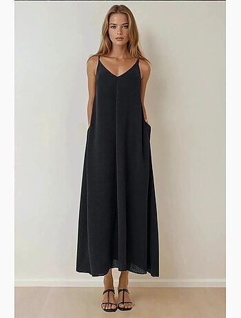 Robe longue en forme de a hiccup