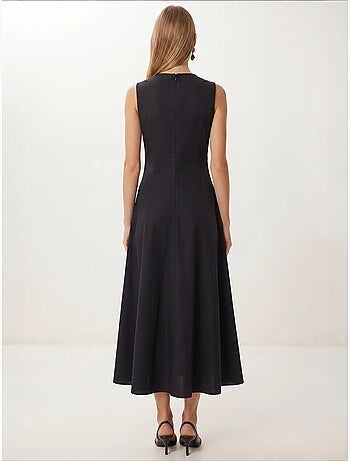 Robe longue en mélange de coton istanbul