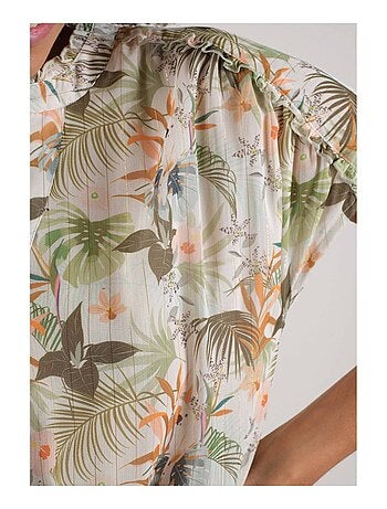 Robe longue en polychiffon 'Deeluxe'