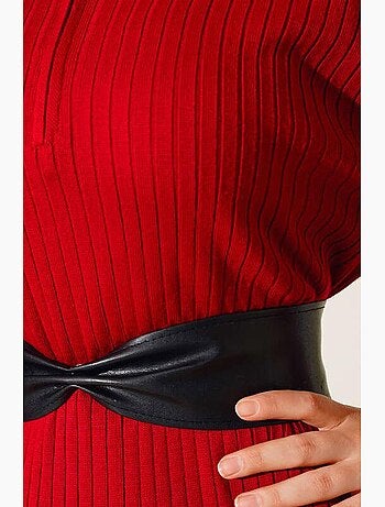 Robe longue en tricot modeste bdart