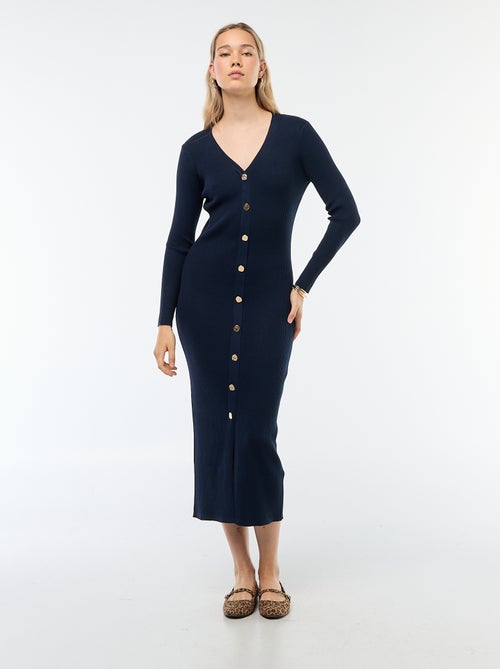 Robe longue esprit gilet - Kiabi