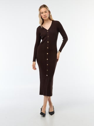 Robe longue esprit gilet