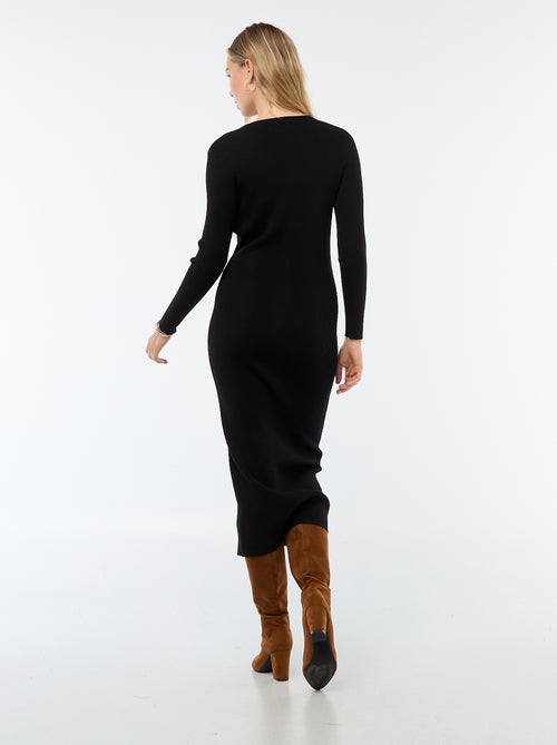 Robe longue esprit gilet - Kiabi