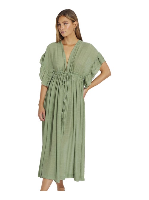 Robe longue estivale à volants Mojito - Kiabi