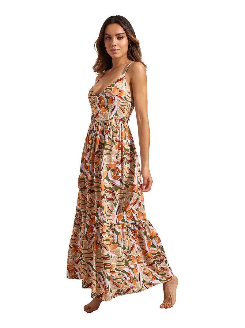 Robe longue estivale CAPADOCIA Multicolore - Kiabi