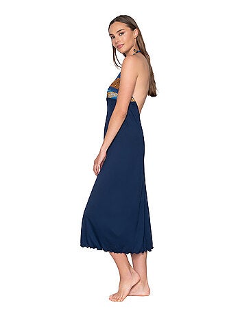 Robe longue estivale dos nu Liberty