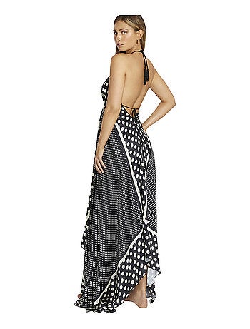 Robe longue estivale dos nu Negroni