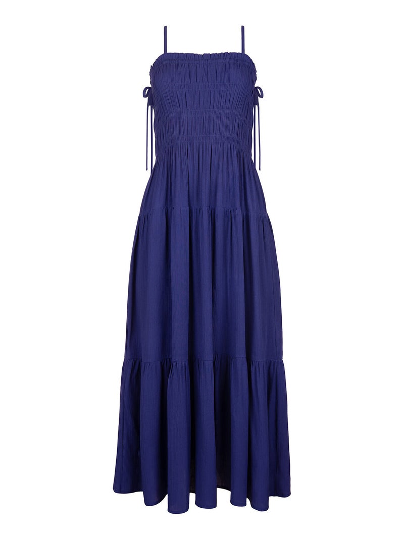 Robe longue estivale KARPATHOS Bleu - Kiabi