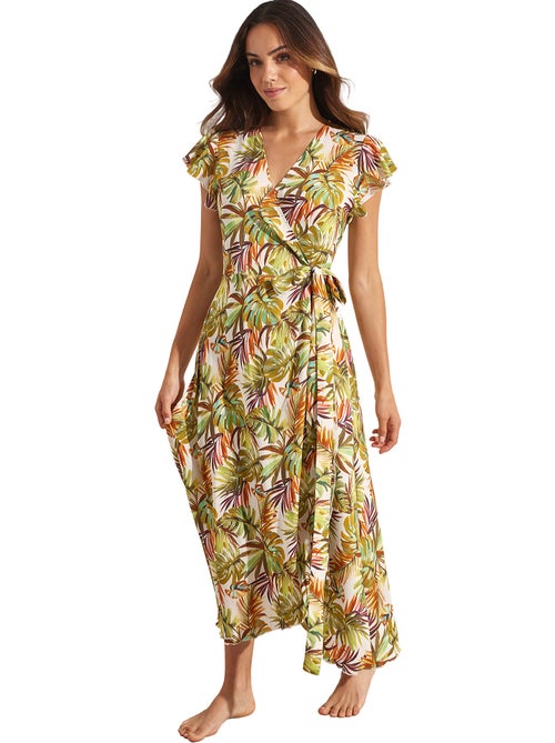 Robe longue estivale manches courtes JADE - Kiabi