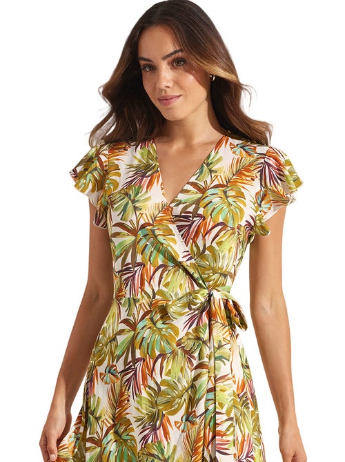 Robe longue estivale manches courtes JADE - Kiabi