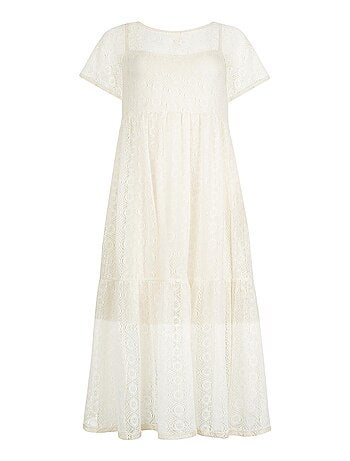 Robe longue estivale manches courtes Rimini