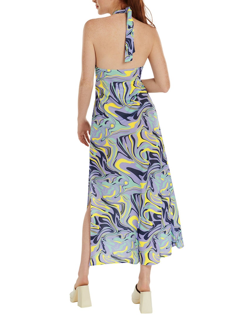 Robe longue estivale Palma Violet - Kiabi