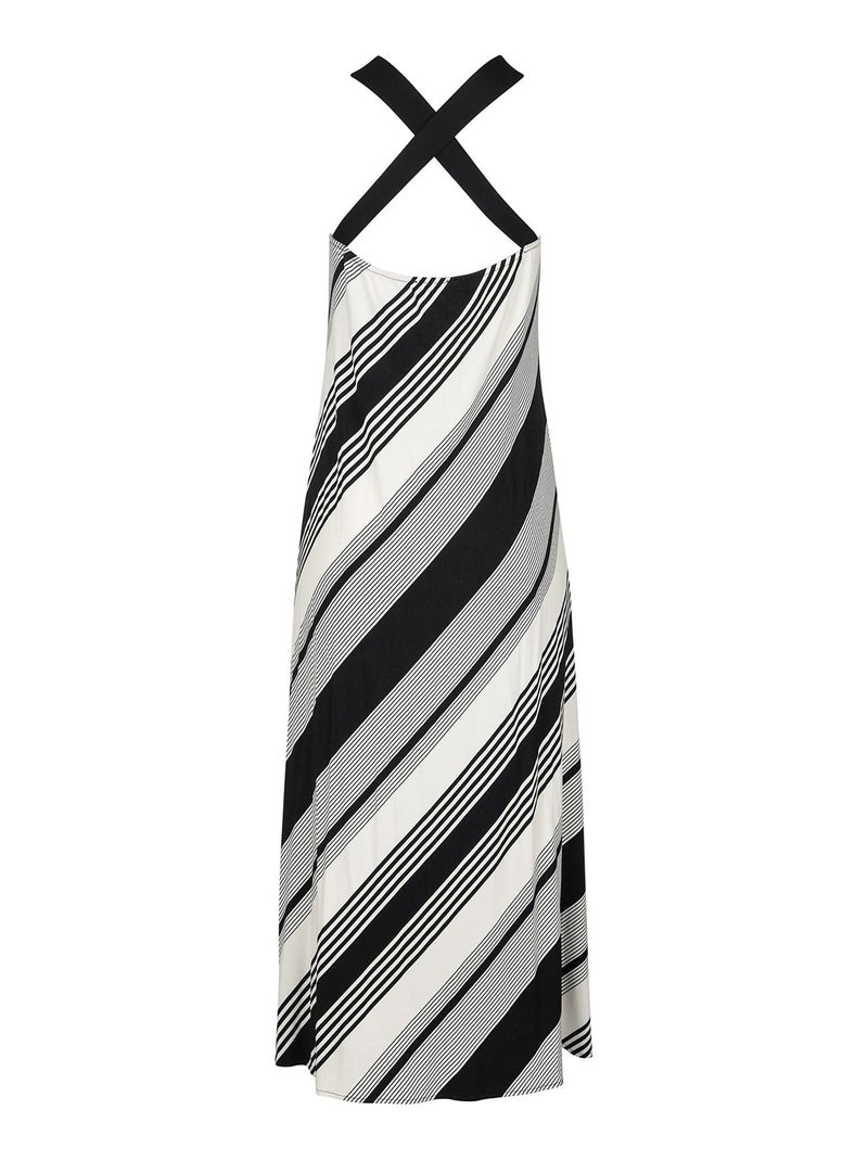 Robe longue estivale Quinby Noir - Kiabi