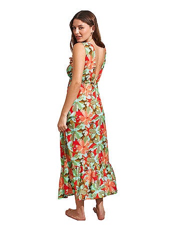 Robe longue estivale sans manches GIVERNY