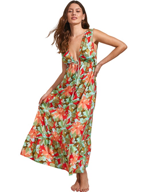 Robe longue estivale sans manches GIVERNY - Kiabi