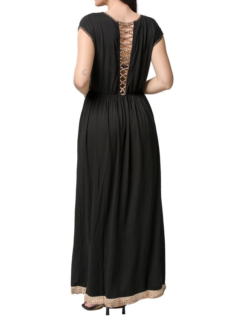 Robe longue estivale Savannah Multicolore - Kiabi