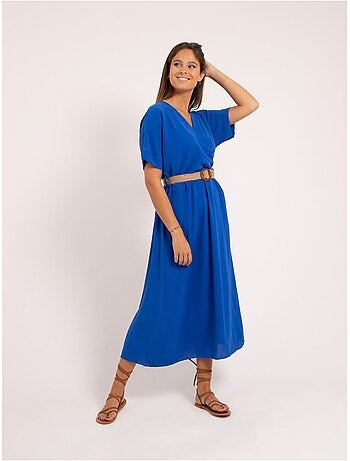 Robe longue et ceinture ICALEST