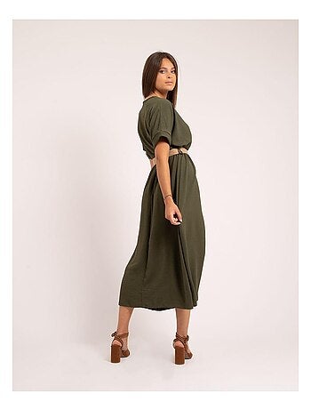 Robe longue et ceinture ICALEST