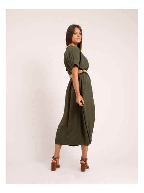 Robe longue et ceinture ICALEST - Kiabi